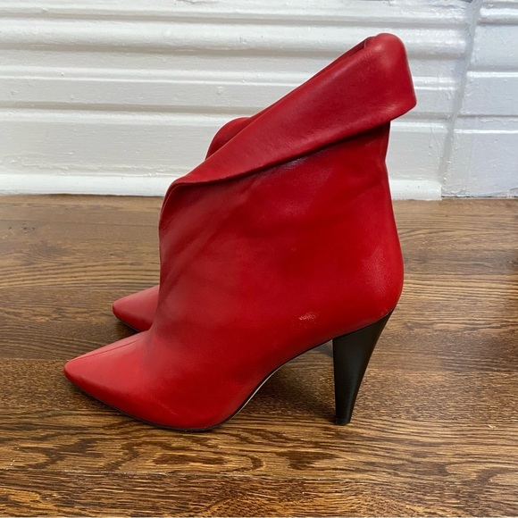 IRO Fawn Bootie in Red - Picture 5 of 11